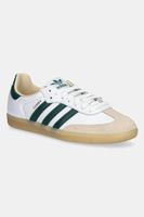adidas Originals sneakers din piele Samba OG culoarea alb, JS3831