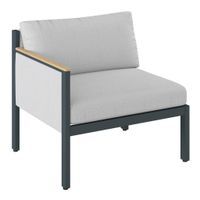 Amatio KONCOVÝ DIEL TERASOVEJ ZOSTAV drevo, kov, textil