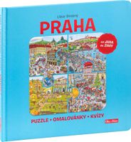 PRAHA - Puzzle, maľovanky, kvízy