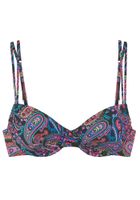 VENICE BEACH Bikini gornji dio  plava / roza / crvena / crna