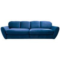 Sit & More VEĽKÁ POHOVKA, textil, modrá