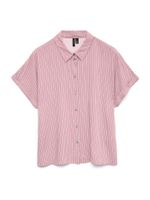 VERO MODA Bluza 'VMAlice'  sivkasto ljubičasta (mauve) / bijela