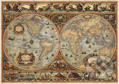 Puzzle Historická mapa světa 1000 dílků