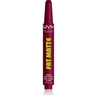 NYX Professional Makeup Fat Matte Lippenbalsam mit mattierender Wirkung Berry Smooth 2 g