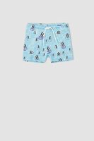 DEFACTO Boy Tie Waist Printed Swimming Shorts