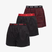 Μποξερ Hugo Boss Woven Boxer 3-Pack Multicolor M