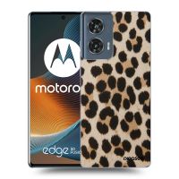Silikónový čierny obal pre Motorola Edge 50 Fusion - Brown Tiger