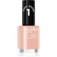 Rimmel Super Gel gel lak za nohte brez uporabe UV/LED lučke odtenek 008 Girl Group Blush 12 ml