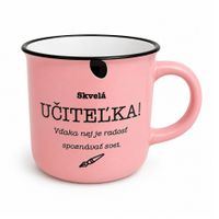 Keramický hrnček - Skvelá učiteľka ALBI