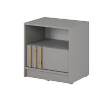 Szafka Nocna Nelly S51 Szary / Lamela Artisan