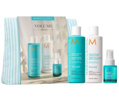Darčeková sada pre objem jemných vlasov Moroccanoil Volume Collection + bezoplachová starostlivosť a taštička zadarmo + darček zadarmo