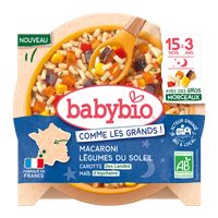 BABYBIO makaróny s letnou zeleninou