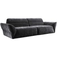 Sit & More VEĽKÁ POHOVKA, textil, antracitová