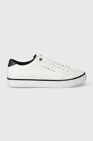 Kožené tenisky Tommy Hilfiger TH HI VULC CORE LOW LEATHER ESS