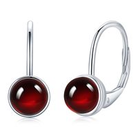 Olivie Strieborné náušnice KÚZELNÝ KAMEŇ 9222