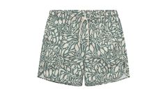Dedicated Swim Shorts Sandhamn Leaf Mosaic Leaf Green Pánske - Šortky Dedicated - Zelená - 22543-M - Size: M