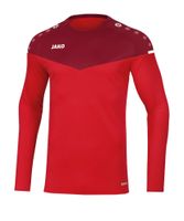 JAKO Tehnička sportska majica 'Champ 2.0'  crvena / bordo / bijela