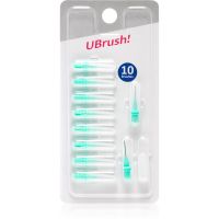 Herbadent UBrush! Ersatz-Interdentalbürsten 0,9 mm Green 10 St.