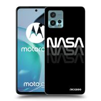 Silikónový čierny obal pre Motorola Moto G72 - NASA Triple