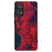 Silikónový čierny obal pre Xiaomi Redmi Note 11 Pro 5G - Organic red