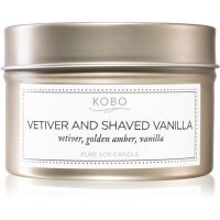 KOBO Coterie Vetiver and Shaved Vanilla aроматична свічка в металевій коробці 113 гр