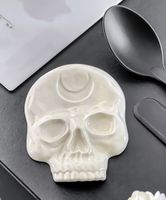 Löffelablage KILLSTAR - Totenkopf - weiß
