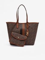 Michael Kors Eliza Open Tote Torebka Brązowy