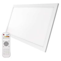 LED přisazené světlo RIVI, obdelníkové, s dálkovým ovladačem