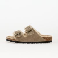 Sneakers Birkenstock Arizona Shearling Suede Leather/ Fur Taupe EUR 44