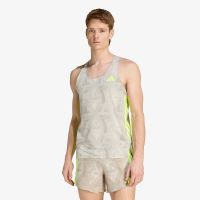 T-shirt adidas Adizero Labrum Tank Top Sesame/ Solar Yellow L