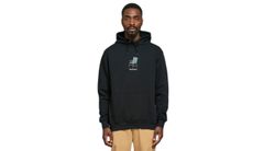 Dedicated Hoodie Falun Lawn Chair Black Pánske - Mikiny a mikiny s kapucou Dedicated - Čierna - 21131-M - Size: M