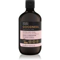 Baylis & Harding Goodness Rose & Geranium pena za kopel z vonjem cvetja 500 ml