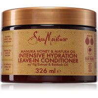 Shea Moisture Manuka Honey & Yogurt Leave-In Conditioner balzam brez spiranja za poškodovane lase 326 ml