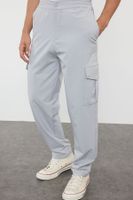 Trendyol Stone Technical Fabric Cargo Baggy Pants