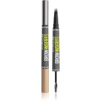 MAYBELLINE NEW YORK Brow Inserts маркер за вежди с четка 2 в 1 цвят 01 Blonde 1.25 мл.