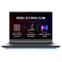ASUS ROG Strix G18/G815LW/U9-275HX/18"/2560x1600/32GB/1TB/RTX 5080/bez OS/Gray/2R