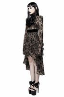 DEVIL FASHION - Damenkleid - Sweet Nightmares Gothic High-Low Dress With Ruffles L