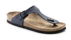 Birkenstock Gizeh BF Blue Regular Fit Unisex - Sandále Birkenstock - Modrá - 143621-7 - Size: 7