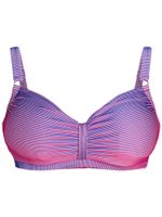 Zizzi Bikini gornji dio 'Svary'  ljubičasta / roza / bijela