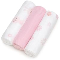 T-TOMI TETRA Cloth Diapers HIGH QUALITY látkové plienky Bunnies 70x70 cm 3 ks