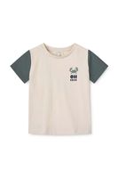 Liewood Detské bavlnené tričko Liewood Apia Baby Placement Shortsleeve T-shirt