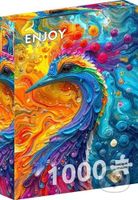 Mramorové peří - puzzle z kategorie Umělecké