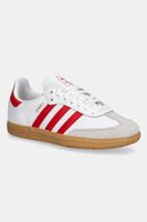 adidas Originals sneakers pentru copii SAMBA OG culoarea alb, JQ2833