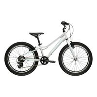 Odlehčené dětské kolo Kross Lea Mini 1.0 20" - model 2026 • 110-135 cm • 10,1 kg 11" (110-135 cm) stříbrná/tyrkysová/lesk