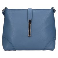 Női bőr crossbody kézitáska Italia Marlen - kék