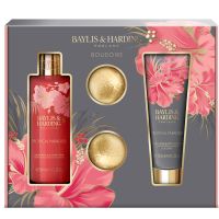 Baylis & Harding Boudoire Tropical Paradise dárková sada na tělo Banana, Peach & Orange Blossom