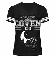 koszulka damskie - MOON CATS VARSITY - HEARTLESS - POI1117 S