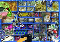 Blue Collection - puzzle z kategorie Umělecké