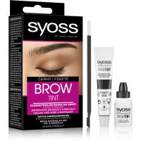 Syoss Brow Tint szemöldökfesték árnyalat Black 10 ml