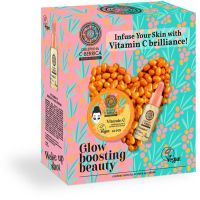 Natura Siberica Oblepikha C-Berrica Glow Boosting Beauty Geschenkset zur Verjüngung der Gesichtshaut